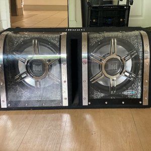 Dual Electronics illumiNITE Car Subwoofers